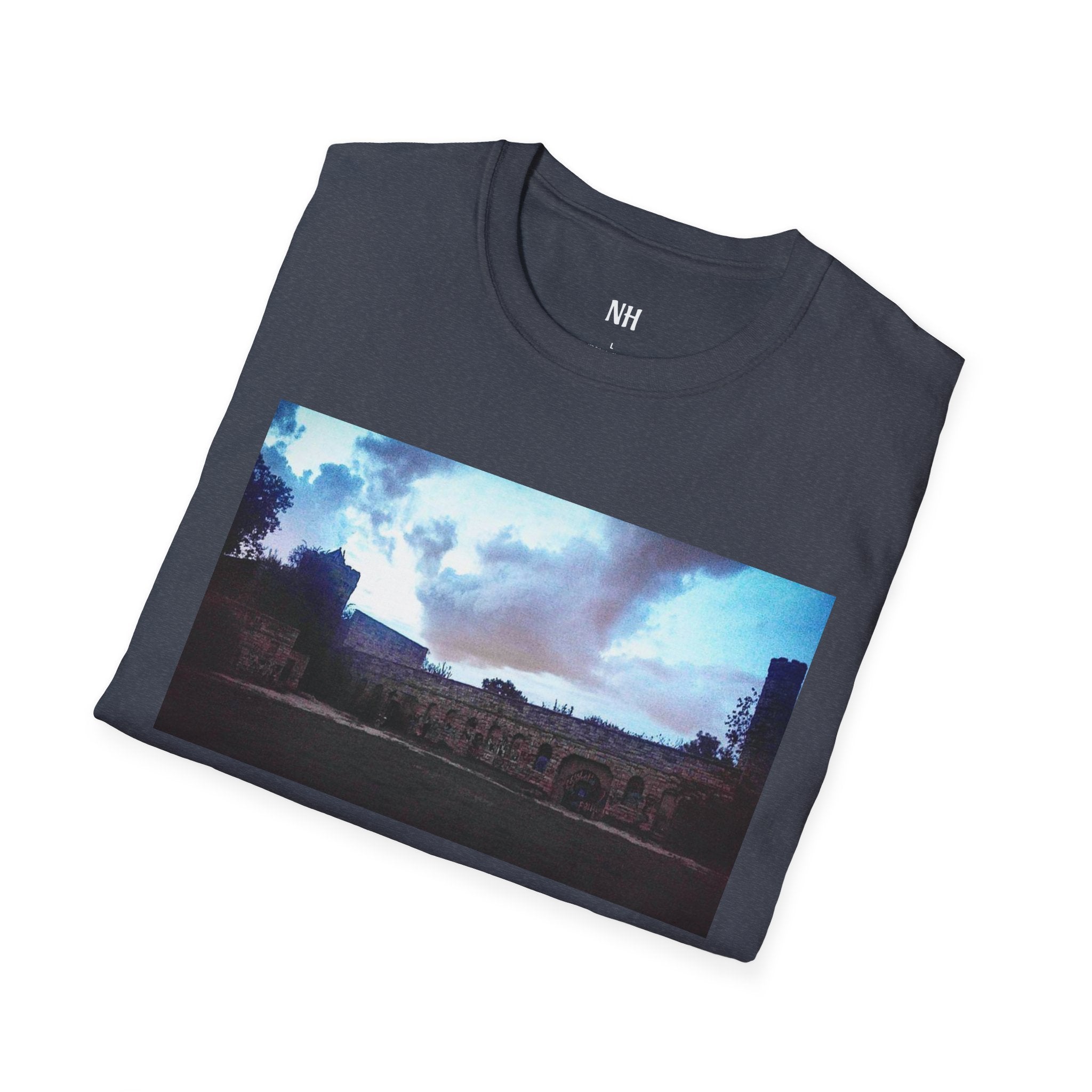 WorkHouse Castle KC T-Shirt, Unisex Casual Tee, Nature Lover Gift, Softstyle Shirt, Travel Apparel, Adventure Wear